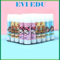 Lốc 30 lọ hồ khô Cabybara / Labubu / Kuromi - Keo khô dán giấy