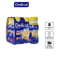 [Lốc 4 chai] Sữa dinh dưỡng Delical Energy Drink hỗ trợ nâng cao sức khỏe