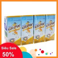 Lốc 4 hộp sữa bột pha sẵn Abbott Grow Gold vani 180ml