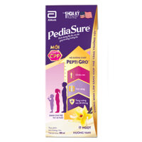 Lốc 4 hộp sữa bột pha sẵn Abbott PediaSure vani và socola 180ml và 110ml