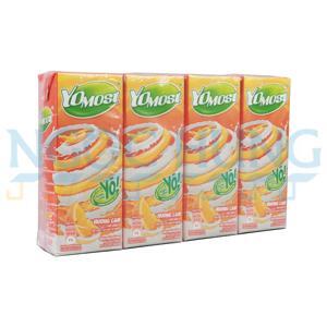 Lốc 4 hộp sữa chua uống hương cam YoMost 170ml