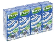 Lốc 4 hộp sữa chua uống hương bạc hà và việt quất YoMost 170ml