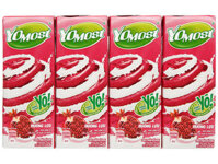 Lốc 4 hộp sữa chua uống YoMost vị lựu 170ml