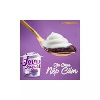 Lốc 4 hộp sữa chua Vinamilk nếp cẩm 100g