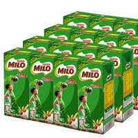 Lốc 4 hộp sữa Milo lúa mạch uống liền 180ml