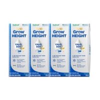 Lốc 4 hộp sữa pha sẵn Nuvi Grow Height 180ml (Trên 1 tuổi) - Hỗ trợ phát triển chiều cao