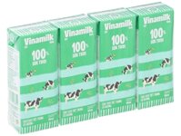 Lốc 4 hộp sữa tươi tiệt trùng có đường Vinamilk 100% Sữa tươi 180ml