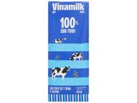 Lốc 4 hộp sữa tươi tiệt trùng ít đường Vinamilk 100% Sữa tươi 180ml