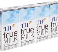 Lốc 4 hộp sữa tươi tiệt trùng socola TH true MILK 180ml