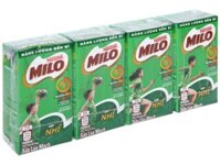 Lốc 4 hộp thức uống lúa mạch Milo Active Go 110ml
