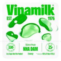 Lốc 4 Hũ Sữa Chua Vinamilk Nha Đam Ít Đường 100G