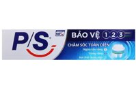 lốc 4 kem đánh răng ps 123 chăm sóc toàn diện 190g