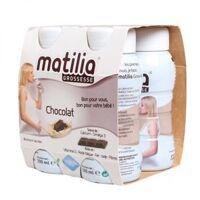 Lốc 4 lọ sữa bầu Matilia 200ml nhập khẩu Pháp