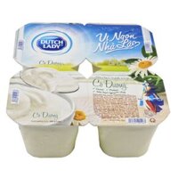 Lốc 4 Sữa Chua Ăn Dutch Lady Vị Ngon Nhà Làm Có Đường 100G