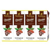 Lốc 4 Sữa Tiệt Trùng VietnamCacao Nguyên Chất 180Ml