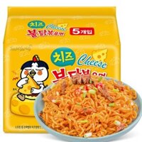 Lốc 5 gói mì cay samyang phô mai