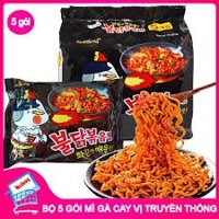 [LỐC 5 GÓI] MÌ CAY SANYANG HÀN QUỐC - ĂN VẶT SIÊU NGON