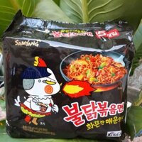 Lốc 5 gói mì khô gà cay Samyang( 140g/gói)