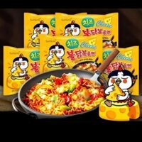 Lốc 5 gói mì samyang phô mai nhập khẩu Hàn Quốc, set 5 gói mì phô mai samyang ( hàng hiệu giá tốt)