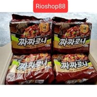 Lốc 5 gói mì Samyang trộn tương tàu nhập khẩu Hàn Quốc, mì trộn tương đen samyang 140 g, mì tương đen samyang