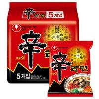 [Lốc 5 gói] Mì Shin Ramyun Hàn Quốc ăn liền