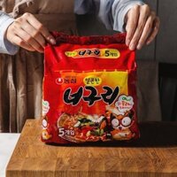 (Lốc 5 gói) Mỳ Neoguri Cay Nóng Hàn Quốc Nongshim 120G