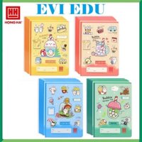 Lốc 5 quyển vở học sinh 4 ô ly Hồng Hà 200 trang khổ B5 School Monster 0588