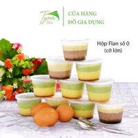 Lốc 50 hộp nhựa bánh flan