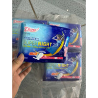 LỐC 6 BỊCH BĂNG VỆ SINH BAN ĐÊM DIANA COOL FRESH CÓ CÁNH