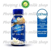 Lốc 6 chai chai Ensure Vigor/GOLD 237ml chai phiên bản mới