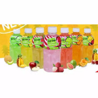Lốc 6 Chai Nước Ép Trái Cây Cojo Cojo Vị Trái Cây Tự Nhiên Có Thạch Đóng Chai 320ml