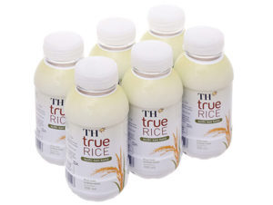 Lốc 6 chai nước gạo rang TH True Rice 300ml