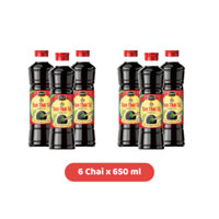 Lốc 6 Chai Nước Tương Tam Thái Tử Nhất Ca Chai 650ml - Bách hóa Như Ngọc Online