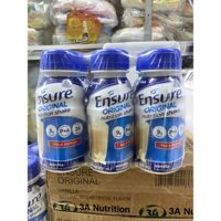 Lốc 6 Chai Pha Sẵn Abbott Ensure Original Hương Vani 237ml