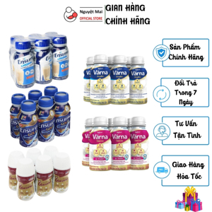 Lốc 6 chai sữa bột pha sẵn Ensure Original vani 237ml