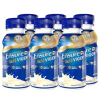 Lốc 6 chai sữa bột pha sẵn Abbot Ensure gold Vigor 237ml( có ship hoả tốc HCM)