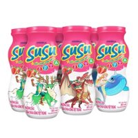 Lốc 6 chai sữa chua hương dâu SuSu 80ml