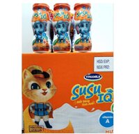 Lốc 6 Chai Sữa Chua Uống SuSu IQ Hương Cam 80ml