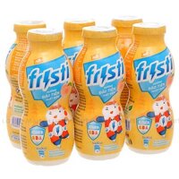Lốc 6 Chai Sữa Chua Uống Fristi Hương Đào 80ml/Chai