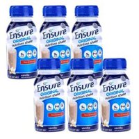 Lốc 6 chai Sữa Ensure Nước 237ml Original hương Vani (24 lon/thùng)