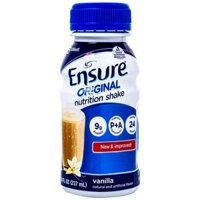 Lốc 6 chai Sữa Ensure Original Vanilla Abbott dinh dưỡng đầy đủ và cân đối cho người lớn (237ml)