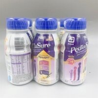 Lốc 6 Chai Sữa Nước Abbott Pediasure Complete Hương Vanilla - ít ngọt (237ml)