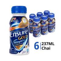 Lốc 6 chai sữa nước Ensure Gold Armour 237ml