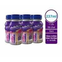 Lốc 6 chai sữa pha sẵn Pediasure Vani 237ml/chai