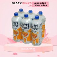 Lốc 6 chai sữa trái cây NutriBoost cam mật ong 1L