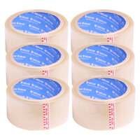 Lốc 6 Cuộn Băng Keo Trong Thiên Long BKT06 60yards