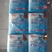 Lốc 6 Gói Băng vệ sinh Diana sensi cool (8 miếng/Gói)