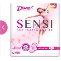 Lốc 6 gói  băng vệ sinh Diana Sensi siêu mỏng