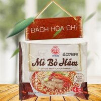 Lốc 6 Gói Mì Bò Hầm Ottogi 120G