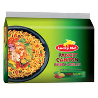 Lốc 6 Gói Mì Xào Pancit Canton Hương Vị Chua Cay Chilimansi Lucky Me 60G